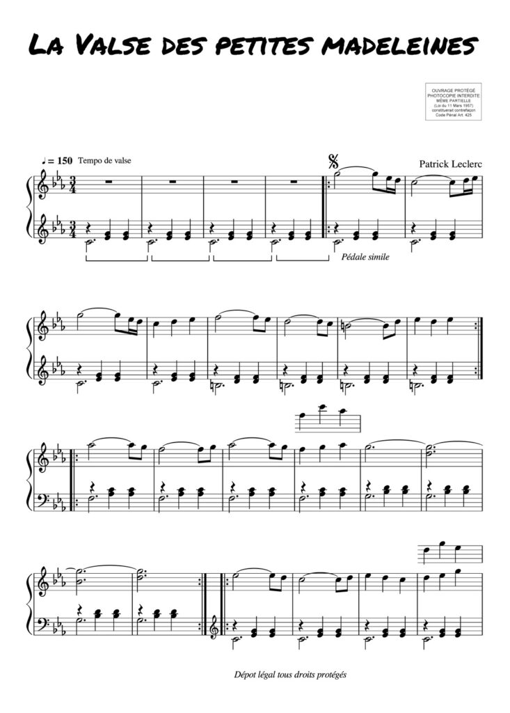 Partitions piano, de la partition piano confirmée à la partition